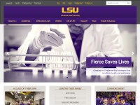 Desktop screenshot for lsu.edu