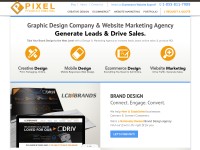 Desktop screenshot for pixelproductionsinc.com