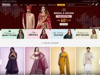 Desktop screenshot for indianclothstore.com