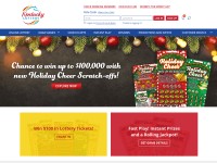 Desktop screenshot for kylottery.com