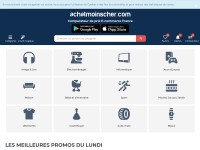 Desktop screenshot for achatmoinscher.com