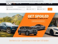 Desktop screenshot for sixt.be