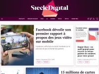 Desktop screenshot for siecledigital.fr