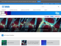 Desktop screenshot for takarabio.com