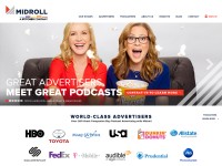 Desktop screenshot for midroll.com