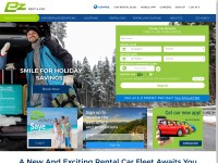 Desktop screenshot for e-zrentacar.com