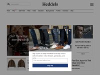 Desktop screenshot for heddels.com