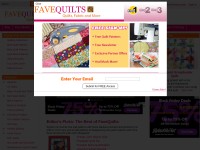 Desktop screenshot for favequilts.com