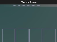 Desktop screenshot for taniyaarora.in