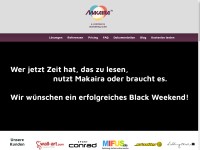 Desktop screenshot for makaira.io