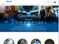 Desktop screenshot for pelco.com