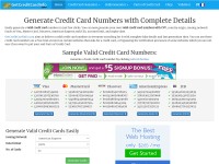 Desktop screenshot for getcreditcardinfo.com
