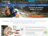 Desktop screenshot for trupanion.com