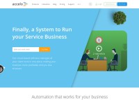Desktop screenshot for accelo.com