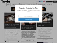 Desktop screenshot for tuvie.com