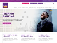 Desktop screenshot for fcmb.com