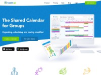 Desktop screenshot for teamup.com