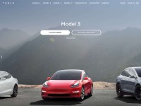 Desktop screenshot for tesla.com