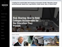 Desktop screenshot for manhattan-institute.org