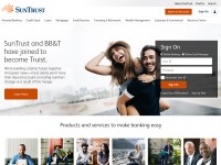 Desktop screenshot for suntrust.com