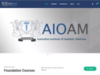 Desktop screenshot for aioam.org