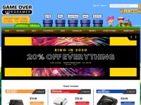 Desktop screenshot for gameovervideogames.com