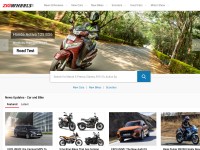 Desktop screenshot for zigwheels.com