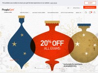 Desktop screenshot for peoplecert.org