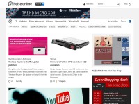 Desktop screenshot for heise.de