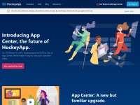 Desktop screenshot for hockeyapp.net