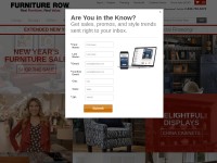 Desktop screenshot for furniturerow.com