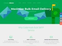 Desktop screenshot for codermails.in