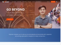 Desktop screenshot for payoneer.com
