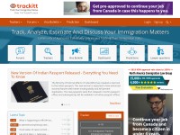 Desktop screenshot for trackitt.com