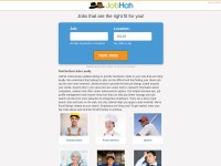 Desktop screenshot for jobhat.com