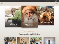 Desktop screenshot for sadhguru.org