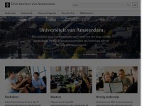 Desktop screenshot for uva.nl