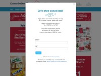 Desktop screenshot for christmastreeshops.com