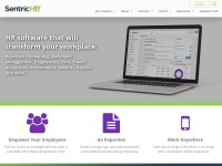 Desktop screenshot for sentrichr.com
