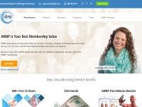 Desktop screenshot for abmp.com