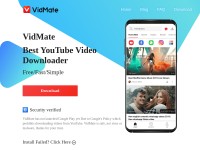 Desktop screenshot for vidmateapp.com