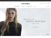 Desktop screenshot for victoriacoleccion.com