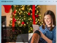 Desktop screenshot for zeitakademie.de