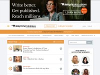 Desktop screenshot for elephantjournal.com