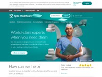 Desktop screenshot for spirehealthcare.com