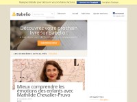 Desktop screenshot for babelio.com