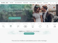 Desktop screenshot for zankyou.fr