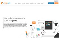 Desktop screenshot for tecksky.com