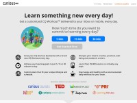 Desktop screenshot for curious.com