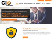 Desktop screenshot for giotechnologies.com